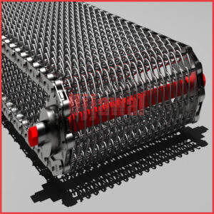 نوار نقاله توری (کانوایر توری فلزی - مش کانوایر)